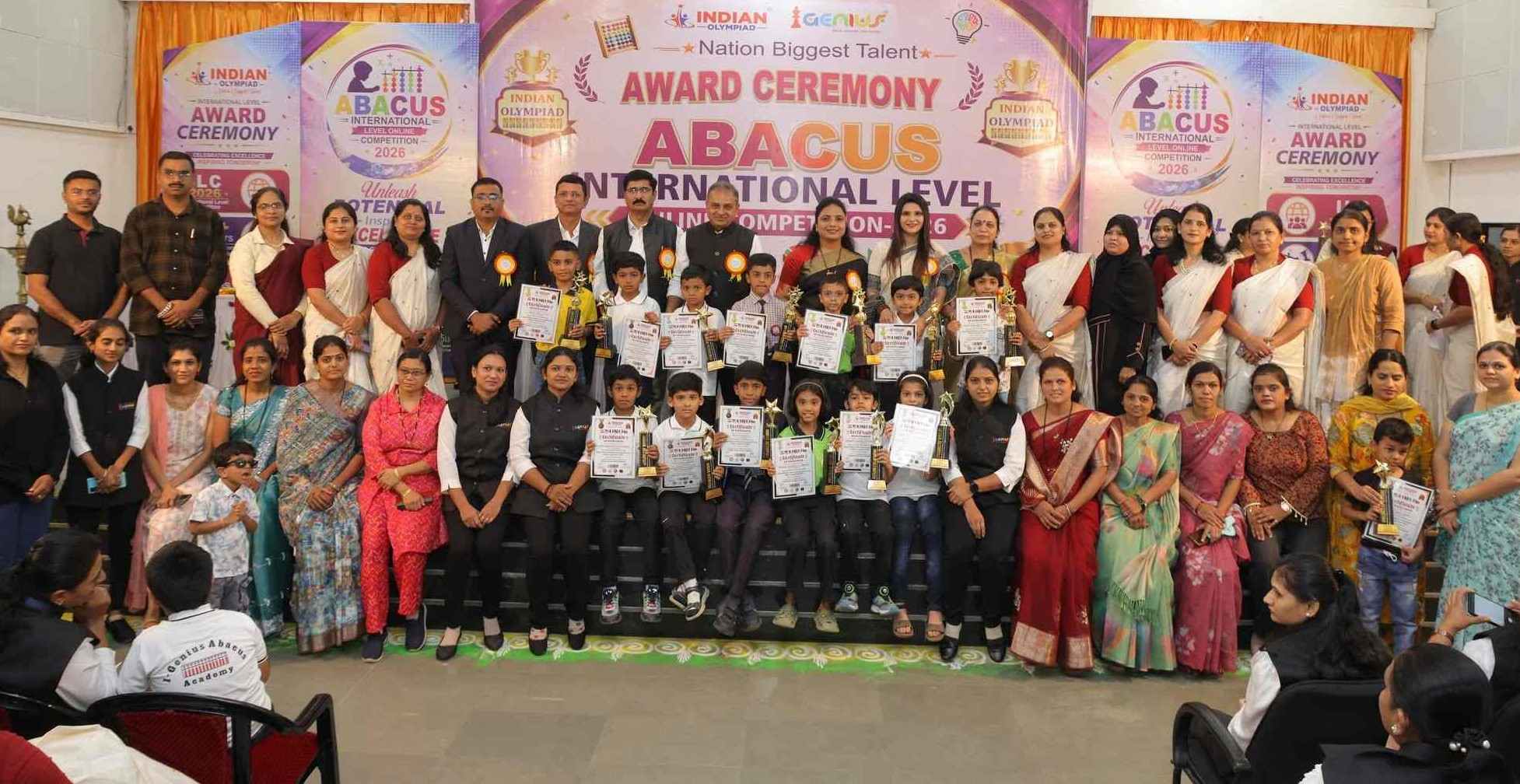 Abacus International Level Online Competition Award Ceremony 2026